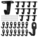 Smloplom 27 Stück Haken für Decke und Wand Schraubhaken, Ideal als...