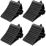 JECOMPRIS 4 Stück Radkeile Reifenkeile aus Robustem Kunststoff mit...