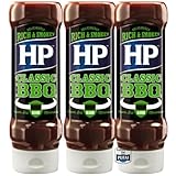 BBQ Sauce – Classic Barbecue – 400 ml – 3er Pack – Rauchige...