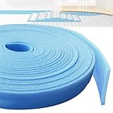 Hengrongshen Randdämmstreifen Selbstklebend, 50mm x 5mm x 10m, Zur...