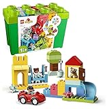 LEGO 10914 DUPLO Deluxe Steinebox, Lernspielzeug mit Bausteinen und...