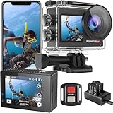 Hiicam Speed 20 Action Cam 4K60FPS 40MP WiFi Unterwasserkamera 40M...