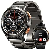 KOSPET Smartwatch Herren,1,43' AMOLED Always-On Display Fitnessuhr mit...