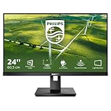 PHILIPS 242B1G - 24 Zoll FHD Green Monitor, höhenverstellbar (1920x1080,...