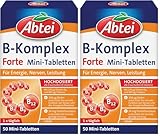 Abtei Vitamin B-Komplex Forte - Für Energie, Nerven, Leistung - Mit allen...