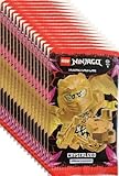 LEGO 10x Booster Pack Ninjago Trading Card Game Crystalized Serie 8 Level...