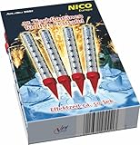BF Souvenirs 12er-Set Zaubersterne Nico® Zimmerfontänen Ice-Fontänene...