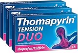 Thomapyrin TENSION DUO Schmerztabletten bei stärkeren Kopfschmerzen| 3x18...