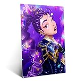 Displate Metallposter KPop Demon Hunters Wandbild - Icons of the Screen -...