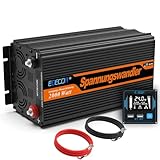EDECOA Wechselrichter 2000w 24v 230v Spannungswandler mit Neuer...