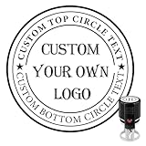 Stempel mit individuellem Logo, personalisierbar, für Geschäft,...
