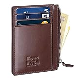 Flintronic Geldbörse klein, Visitenkartenetui Leder mit...