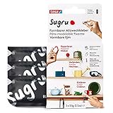 Sugru by tesa - Formbarer Allzweckkleber, 3er-Pack, 3 x 3,5 g, Schwarz -...