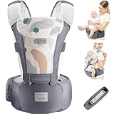 Bebear Babytrage,Bebamour Babytrage für 0-36 Monate, 3D Air Mesh Babytrage...