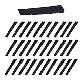 30er Set Kunststoff-Unterlegkeile schwarz | Schneidbare...