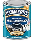 Hammerite Metallschutzlack Matt, 3in1 Rostschutzlack für Metall,...