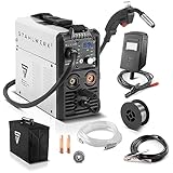 STAHLWERK Schweißgerät MIG MAG 160 M IGBT - Vollsynergisches 5 in 1...