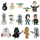 Star Wars Figuren, 14 Stück Kindergeburtstag Kuchendeko, Tortendeko...