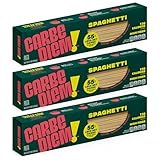 CARBE DIEM ! Spaghetti | 3 x 340 ml Beutel | Low Net Carb Pasta mit...