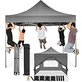 COBIZI Faltpavillon 3x3 Wasserdicht Stabil Winterfest mit Seitenwand,Pop Up...