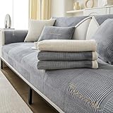 kogxscej Sofa Überzug Sofaschoner Sofabezug 3 Sitzer, Sofabezug l Form...