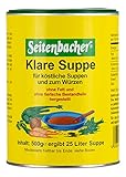 Seitenbacher Klare Suppe I Gemüsebrühe I der Allrounder I ohne Fett I...