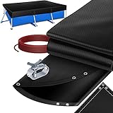 KESSER® Solar Poolabdeckung Pool Abdeckplane 450 x 220 cm Oval Rechteckig...