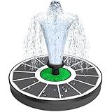 SZMP Solar Springbrunnen für Außen 2025 Neue, 3.5W Glas Solar Teichpumpe...