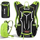 SPGOOD Fahrradrucksack 20L/25L/30L (9 Farben)-Wasserdichter...