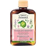 Green Pharmacy Massage Oil Anti-cellulite Cypress Juniper Lavender Lime...