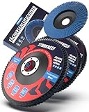 Fächerscheiben 4er-Set [125mm] Winkelschleifer Fächerscheibe,...