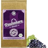 BIO Traubenkernmehl 1kg fein vermahlen - Rohkost aus deutschem Anbau -...