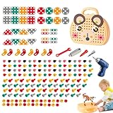 Générique Werkzeugkasten für – interaktives DIY-Werkzeugkasten-Set,...