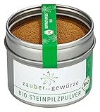 Zauber der Gewürze Steinpilzpulver Bio, gemahlen, 100% Steinpilze ohne...