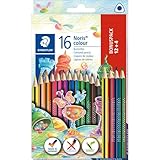 STAEDTLER Buntstifte Noris Colour, erhöhte Bruchfestigkeit, Dreikantform,...