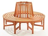 metra Baumbank, Rundbank, Gartenbank, (XL 360° 190 cm (Komplett-360 Grad))...