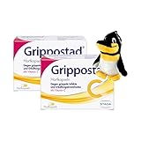 Doppelpack Set mit GRIPPOSTAD C Hartkapseln + Pinguin Schlüsselanhänger...