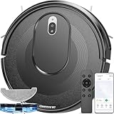 Vexilar W7 Saug und Wischroboter 3 in 1, 4000Pa Saugroboter mit...