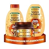 Garnier Wahre Schätze Haarpflege-Set mit Akazienhonig, Manuka und...