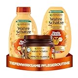 Garnier Wahre Schätze Haarpflege-Set mit Akazienhonig, Manuka und...