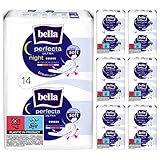 bella Perfecta Ultra Damenbinden Night mit Flügeln Extra Soft 7er Pack...