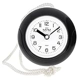 MPM Quality Design Badezimmer-Uhr aus Kunstoff, Quarz-Uhrwerk Sweep, 3-5...