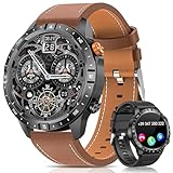 DEKELIFE Smartwatch Herren mit Telefonfunktion, 1,43' AMOLED Always-On...