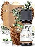 rooted.® BIO Zirbenöl 10ml [100% NATURREIN] - Echter Tiroler Zirbelkiefer...