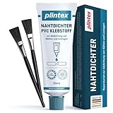 PLINTEX® Nahtdichter 30ml extra stark inkl. 2x Pinsel - Nahtkleber für...