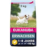 Eukanuba Hundefutter mit frischem Huhn für kleine Rassen, Premium...