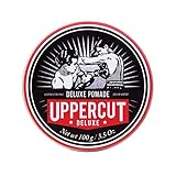 Uppercut Deluxe, Deluxe Pomade, High Shine and Strong Hold for Men, Starker...