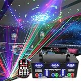 DJ Party Light Discolicht Partylicht, LED RGB Licht DJ Projektor...