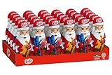 NESTLÉ KITKAT Schoko-Weihnachtsmann, Hohlfigur aus Milchschokolade mit...