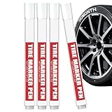 wiroouia Reifenstift, 4 Stück Ölbasierte Tinten-Zeichenwerkzeuge,...